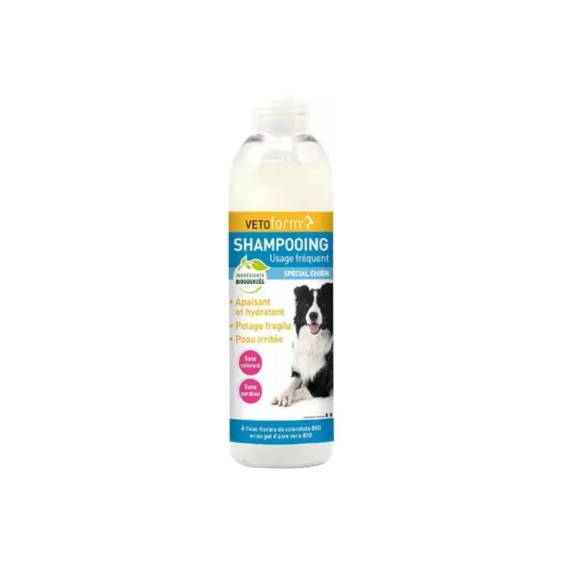 Vetoform Shampooing usage fréquent spécial chien 200ml