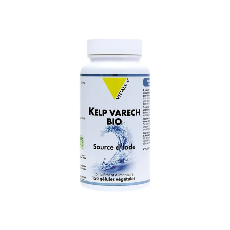 Vitall+ Kelp Varech bio 150 gélules végétales