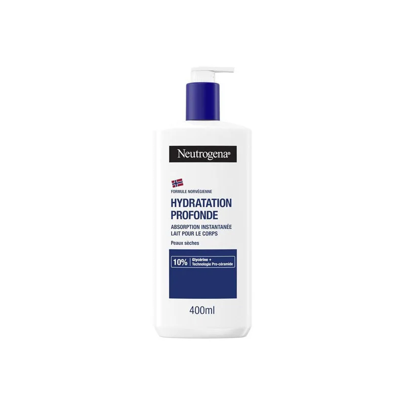 Neutrogena Hydratation Profonde lait corps peaux sèches 400ml