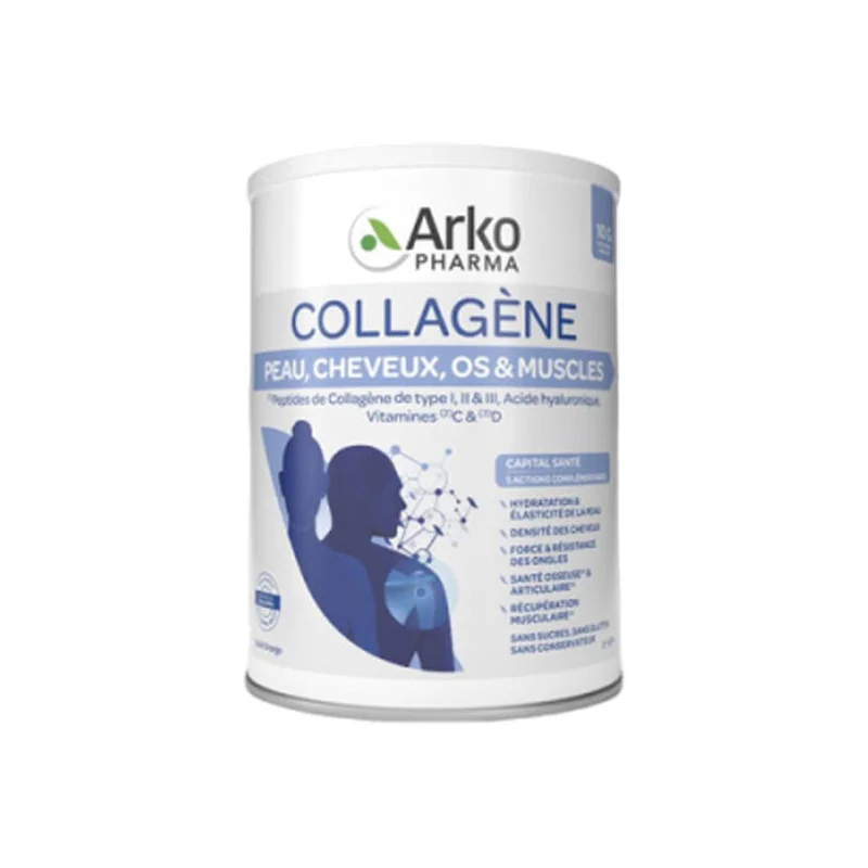 Arkopharma Collagène Peau cheveux os & muscles 260gr