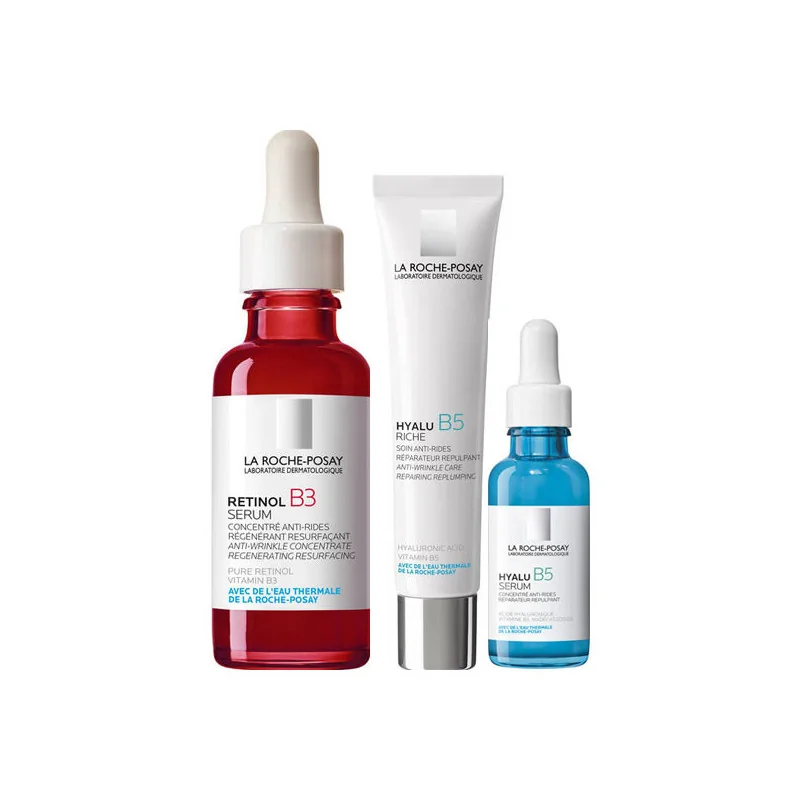 La Roche-Posay Trousse Retinol B3 Sérum 30ml + Hyalu B5 Riche 40ml + Hyalu B5 Sérum 10ml