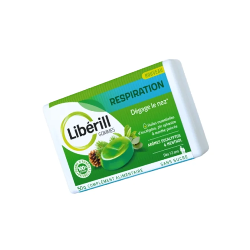 Libérill Gommes respiration 50gr