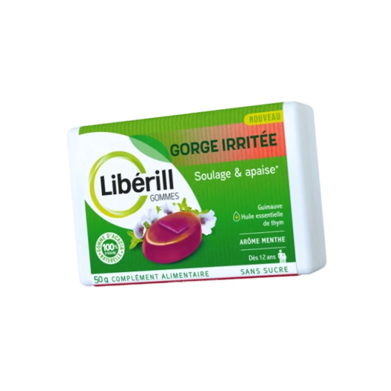 Libérill Gommes gorge irritée 50gr