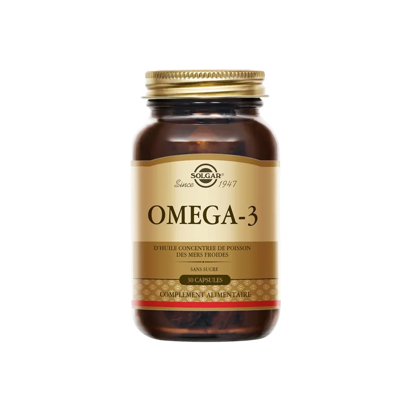Solgar Oméga-3 Cardiovasculaire 30 capsules