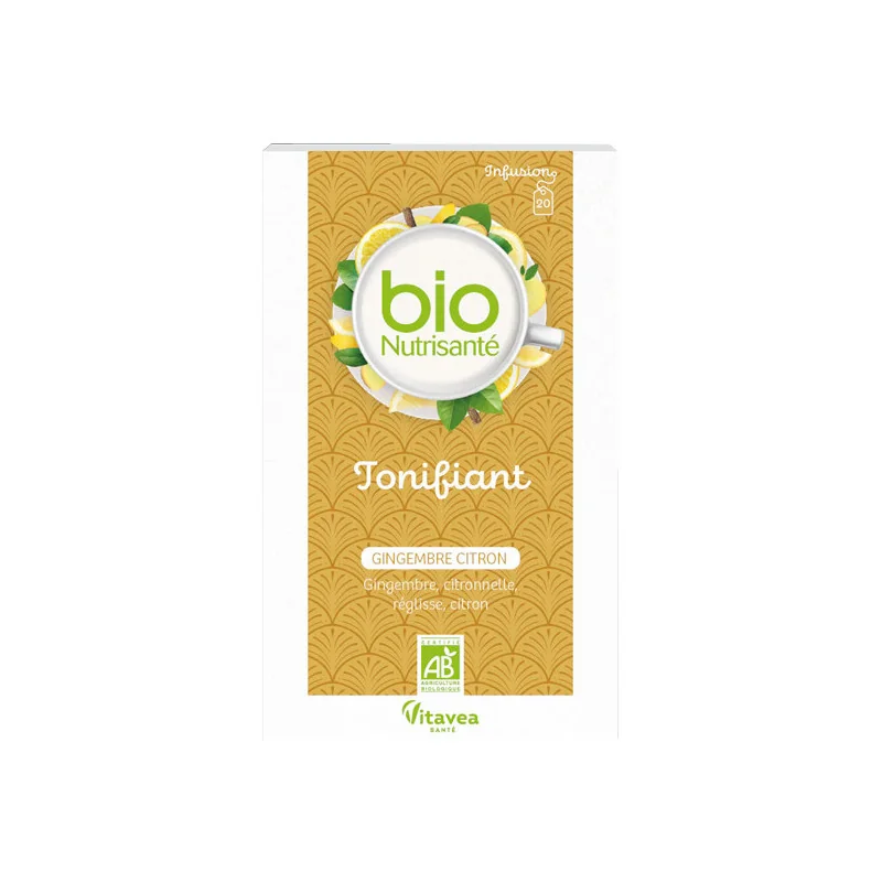 Nutrisanté BioNutrisanté Infusion Tonifiant bio 20 sachets