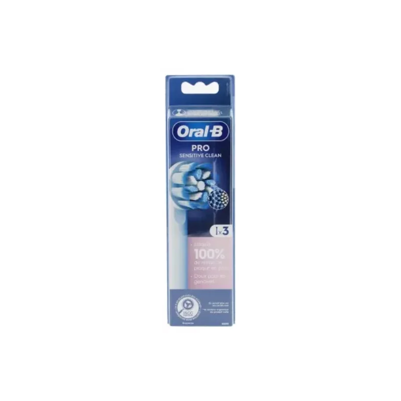 Oral-B Pro Sensitive Clean 3 Brossettes de Rechange