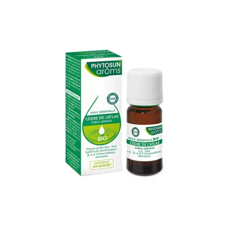 Phytosun Arôms Huile essentielle Cèdre de l'Atlas Bio - 5ml