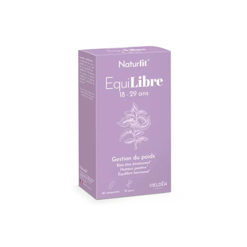Naturfit EquiLibre 18-29 ans 60 comprimés