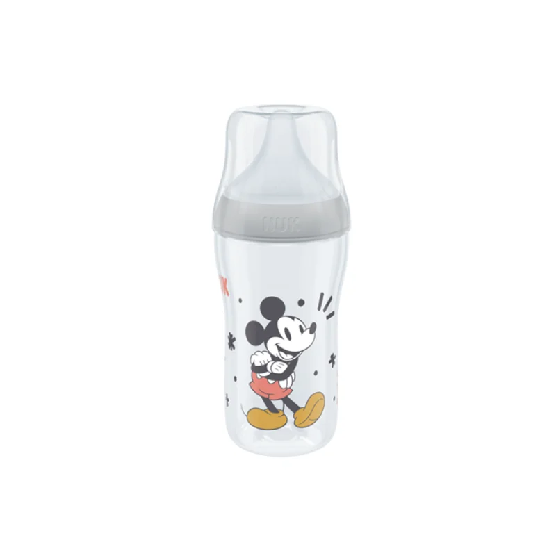 NUK biberon Disney Mickey Mouse Perfect Match 260ml avec tétine