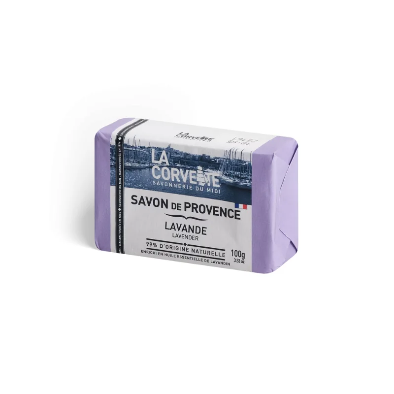 La corvette Savon de Provence LAVANDE – 100g