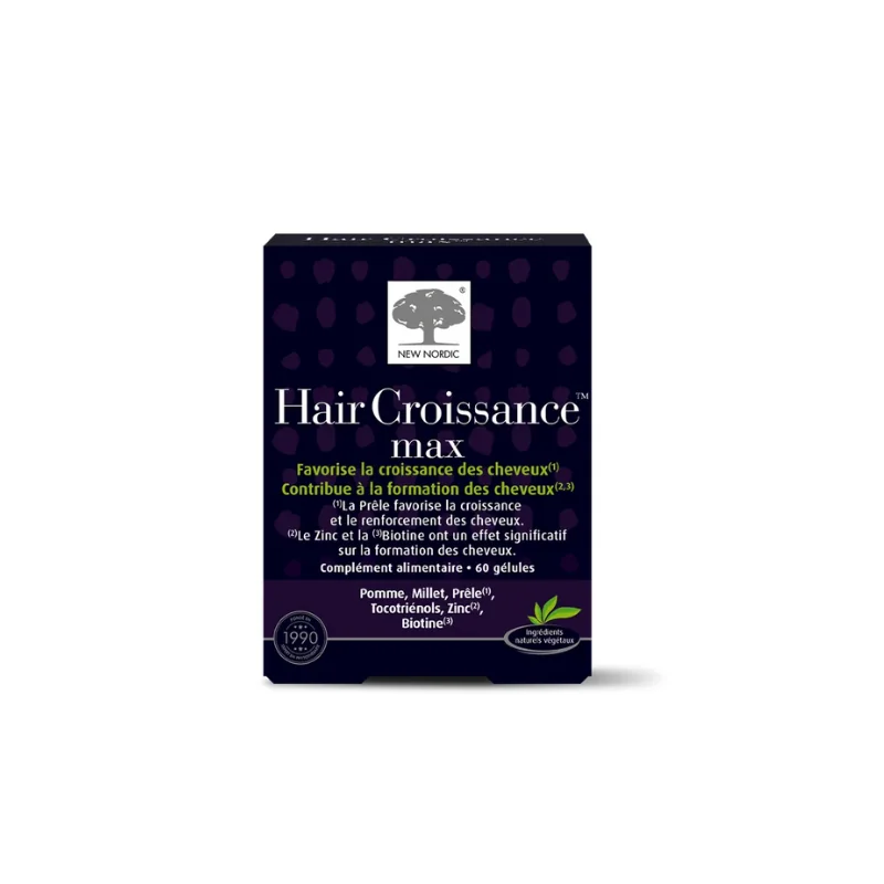 New Nordic Hair Croissance max 60 gélules