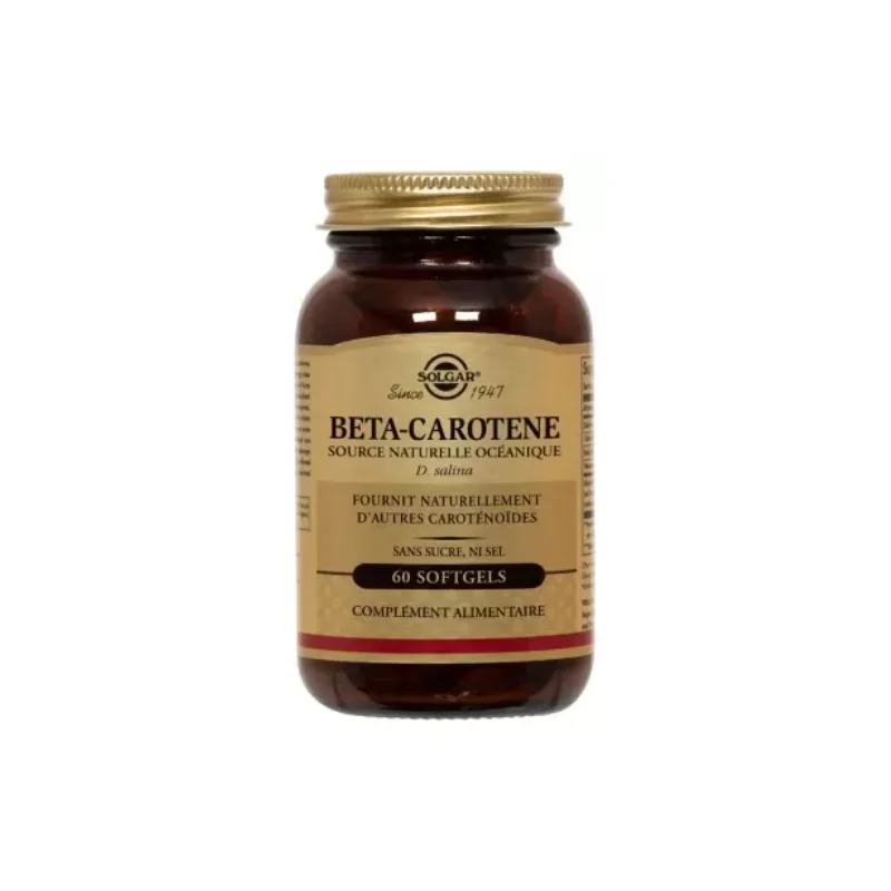 Solgar Bêta-Carotène 60 Gélules