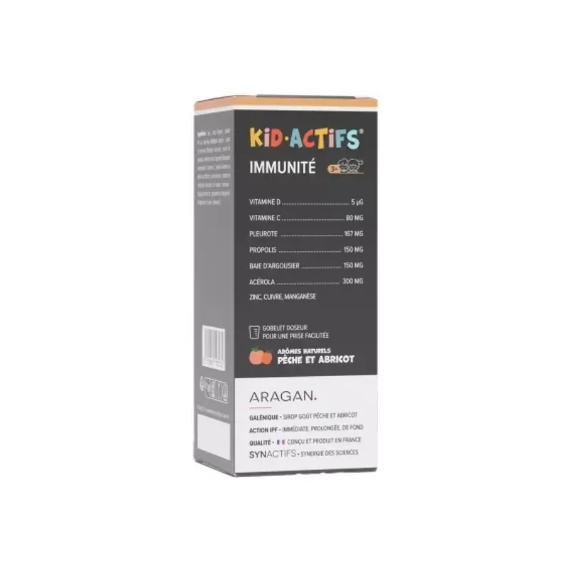Aragan Synactifs Kid Actifs Immunité 125ml