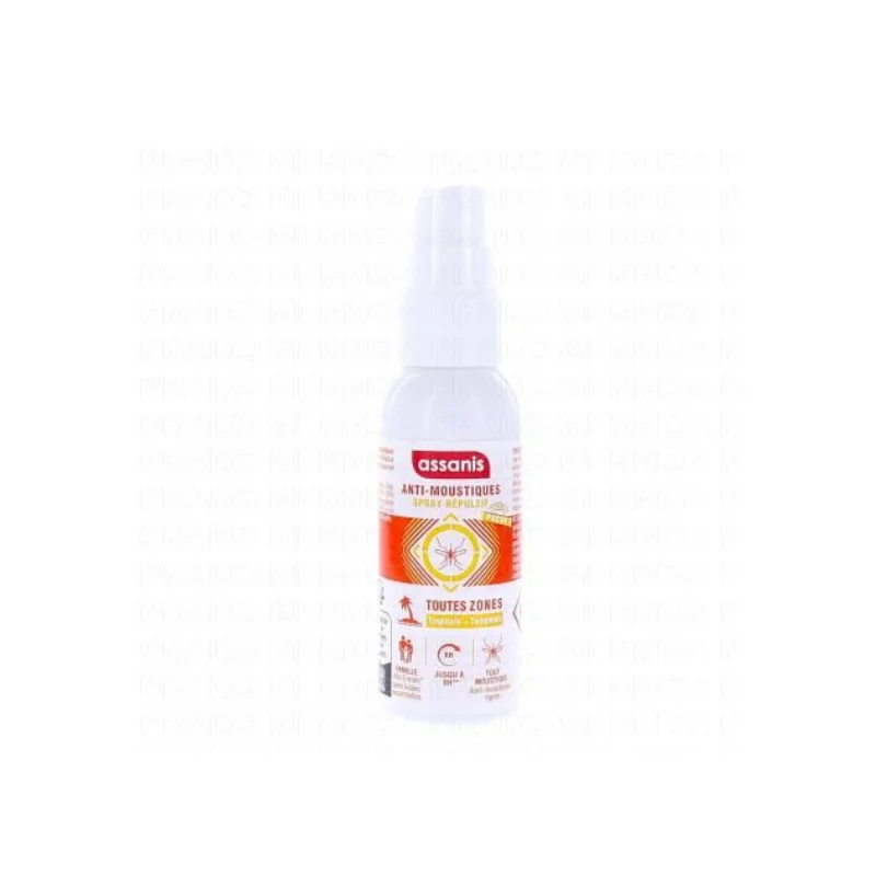ASSANIS Anti-Moustiques Spray Répulsif Toutes Zones 40ml