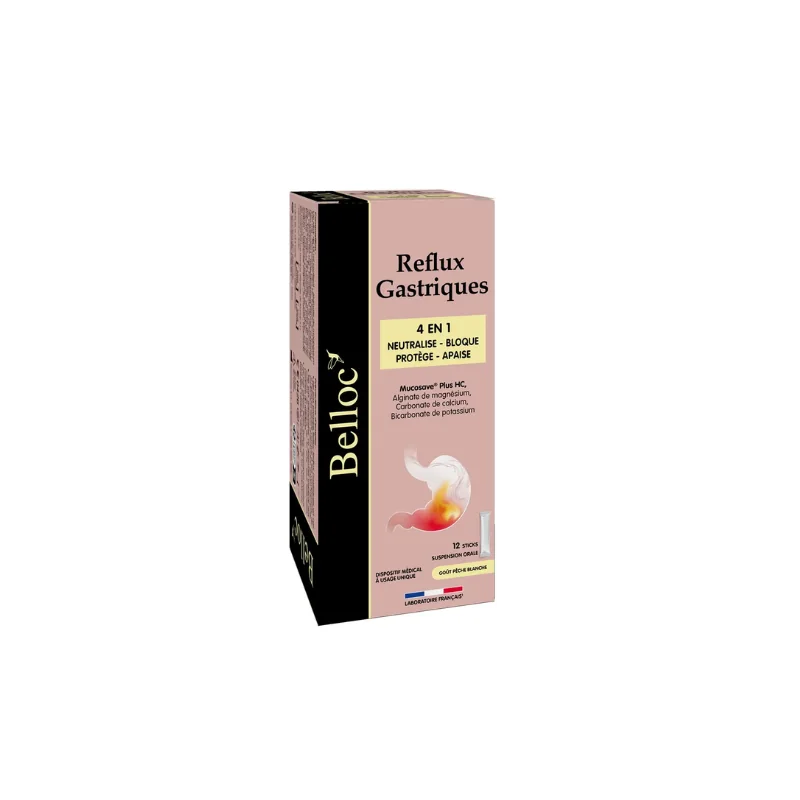 Belloc Reflux Gastriques 12 Sticks x15ml