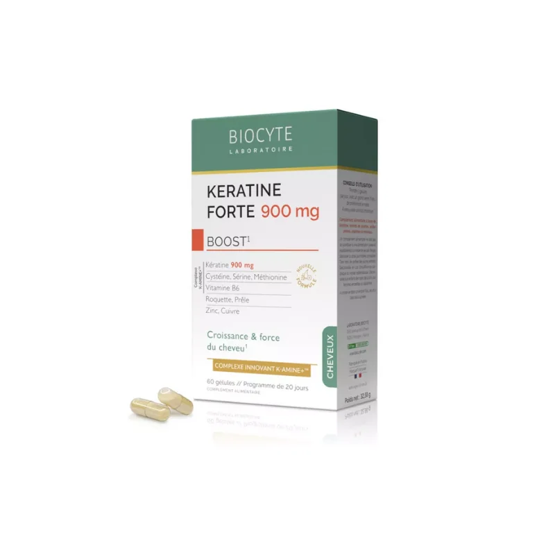 Biocyte Keratine forte 900 mg Boost