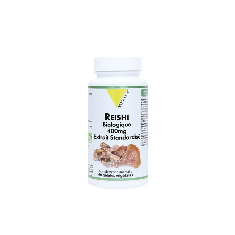 Vit'all + Reishi Bio 60 gélules