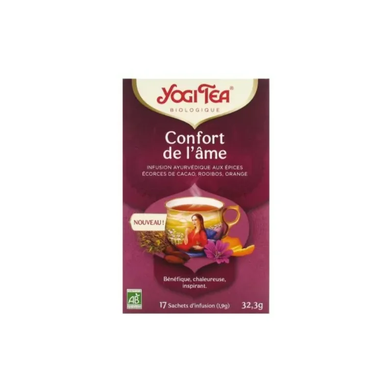 Yogi Tea Confort de l'Âme Bio 17 Sachets