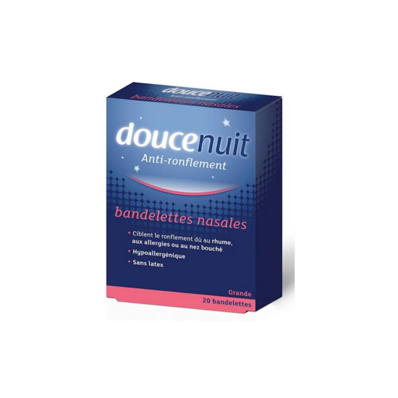 DouceNuit Bandelettes Nasales Anti-Ronflement x 20