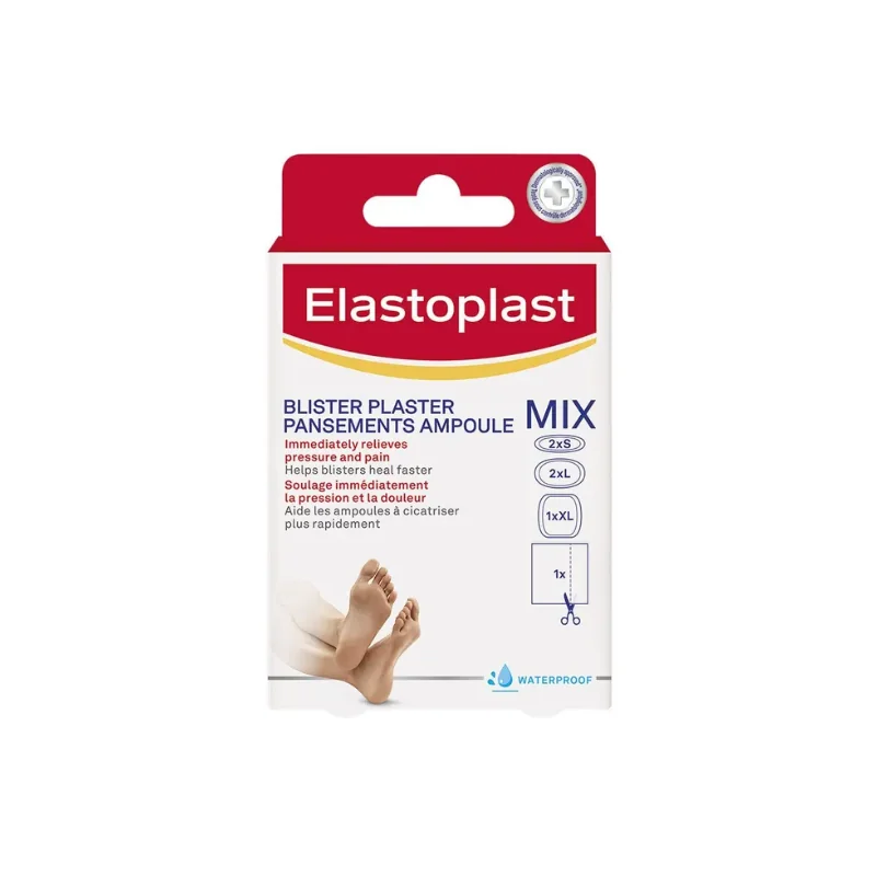 Elastoplast SOS MIX PACK - Pansements Ampoules, 6 Unités