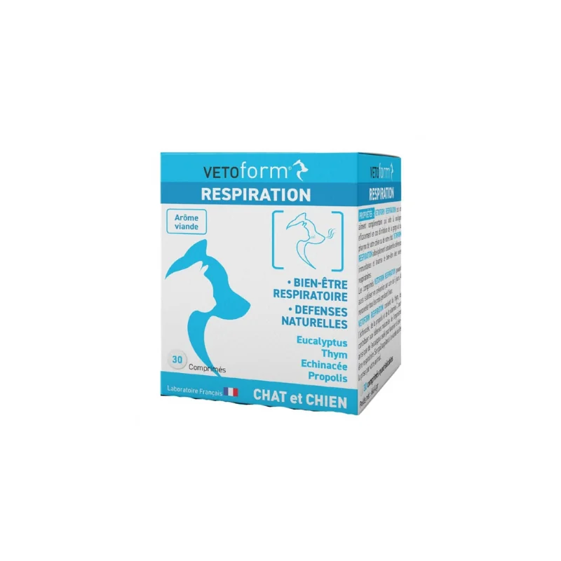 Vetoform Respiration 30 comprimés