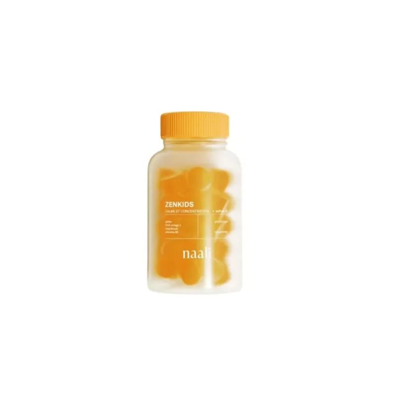 Naali ZenKids Gommes calme et concentration Safran - 90 gommes