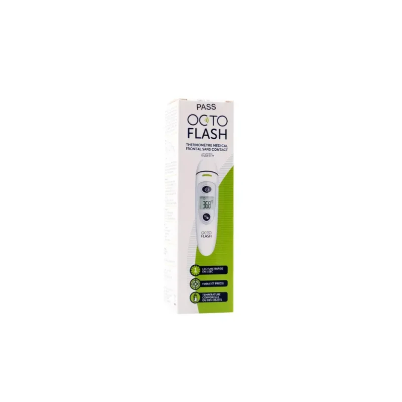 Octoflash thermomètre médical frontal sans contact PediAct - un thermomètre