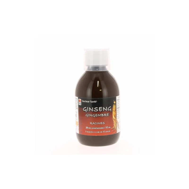 Ginseng Gingembre Racines 20 mg Gisénocides - 15 mL