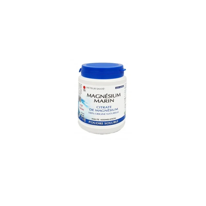 Vecteur santé Magnesium marin - poudre