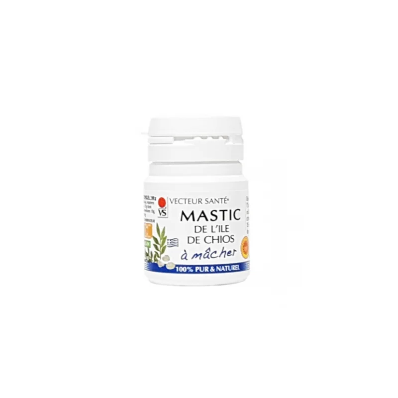 Mastic de l'île de Chios - gommes à mâcher - flacon 10 g