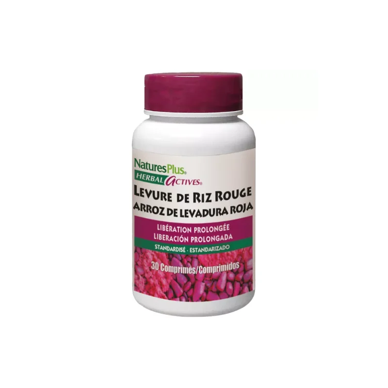 Natures Plus Levure De Riz Rouge 30 comprimés