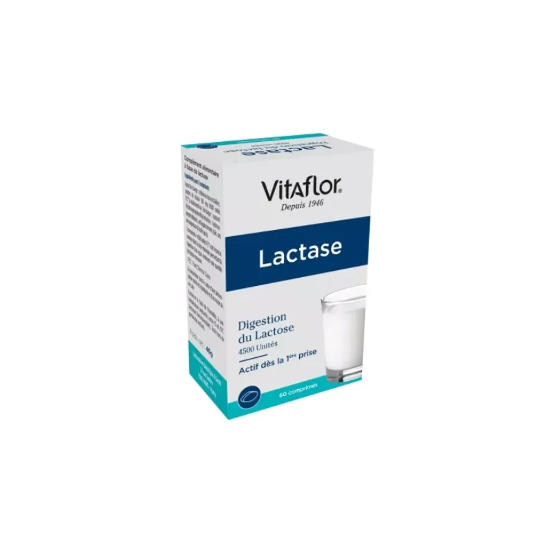 Vitaflor Lactase 60 Comprimés
