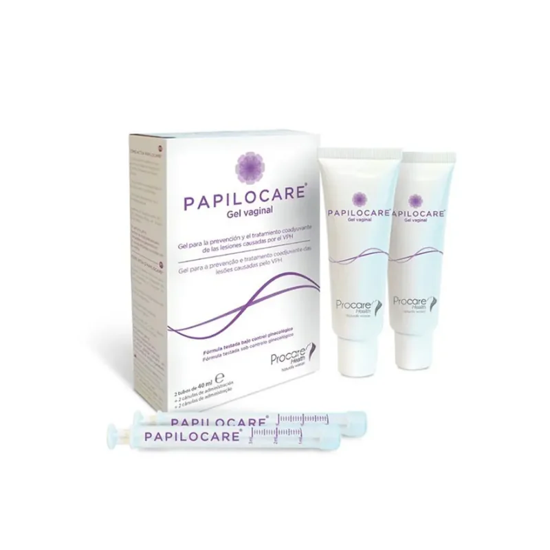 Procare Papilocare Gel Vaginal 2 Tubes Avec Applicateurs 2x40ml