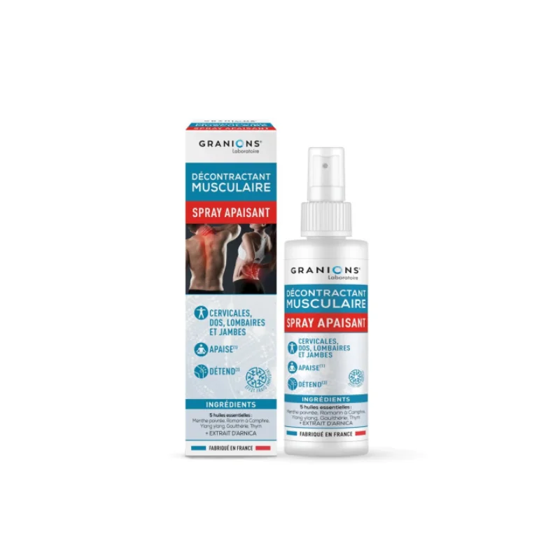 Granions Décontractant musculaire Spray apaisant 100 ml