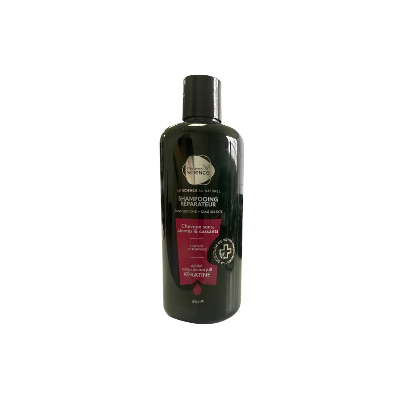 Pharmascience  Shampooing réparateur cheveux sec & cassant 500ml