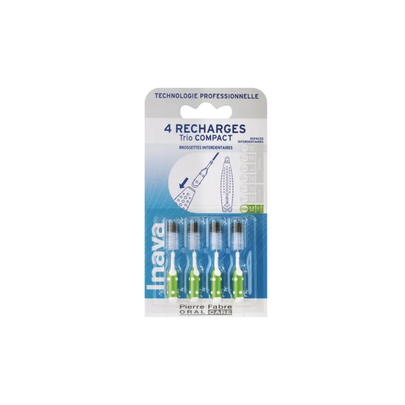 Inava Recharge Verte (ISO 6) - brossette interdentaire