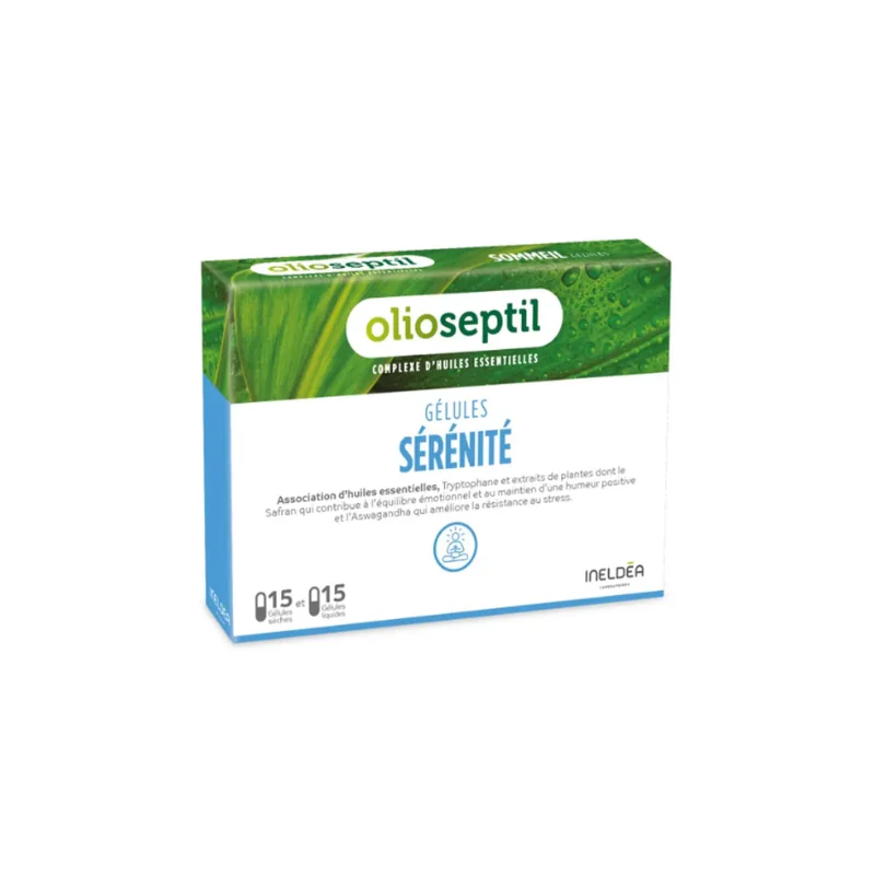 Olioseptil Sérénité 15 Gélules Sèches + 15 Gélules Liquide