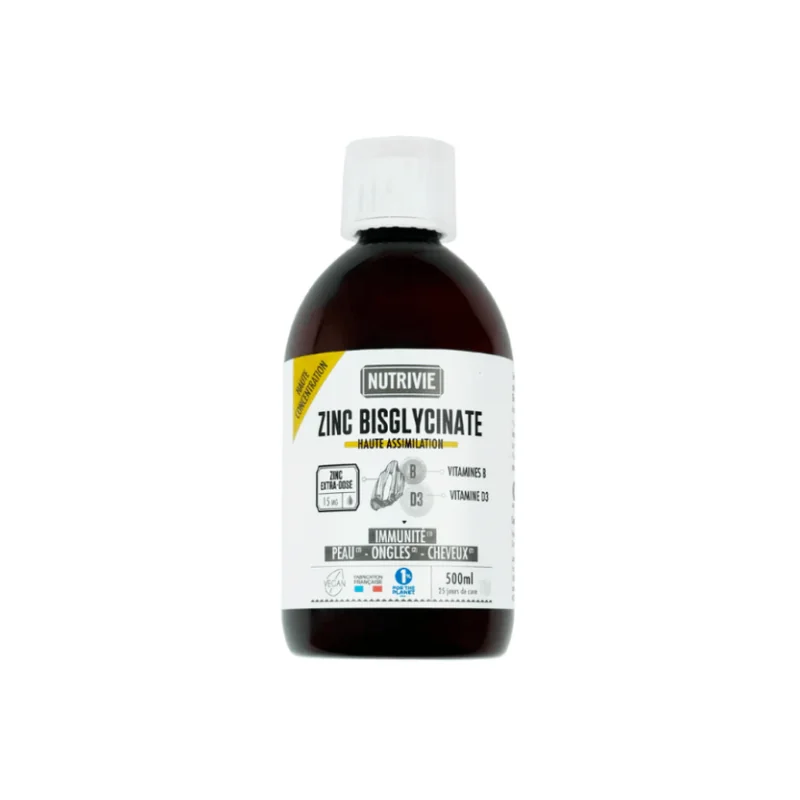 Nutrivie zinc bisglycinate 500ml