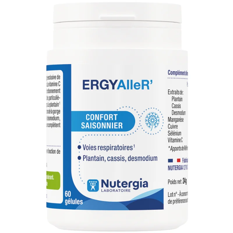 Nutergia ErgyAllerR' 60 Gélules