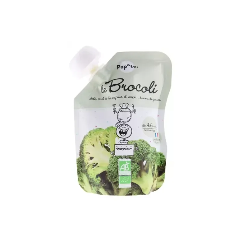 Popote Gourde Le Brocoli Purée Dès 4/6 Mois Bio 120 g