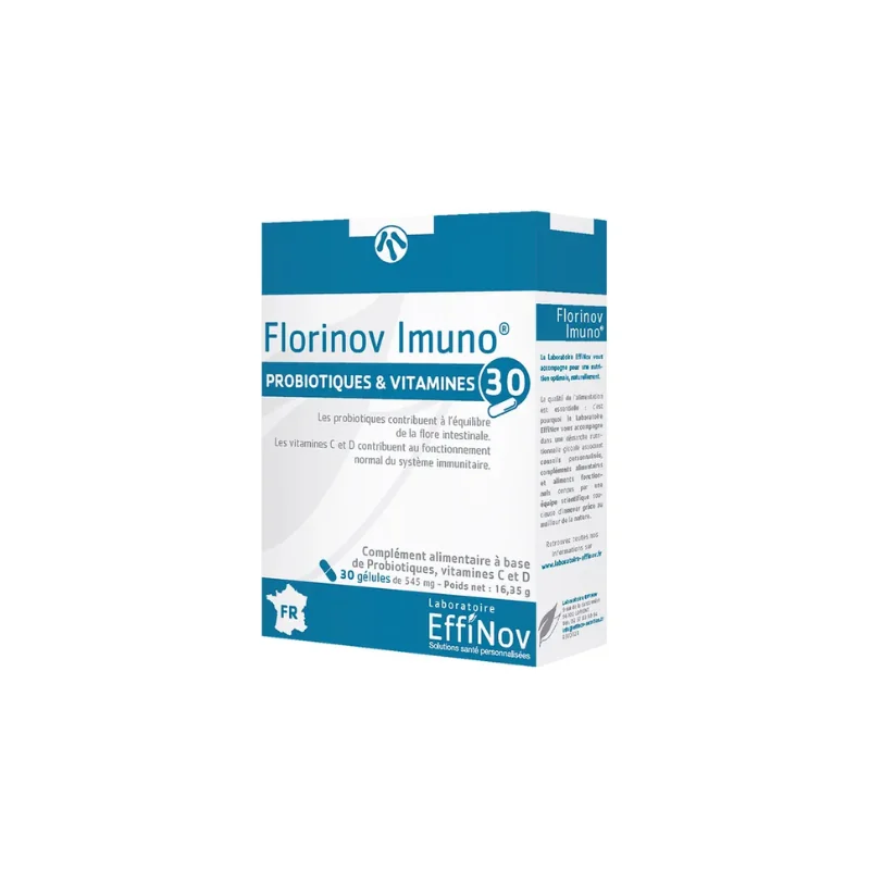 Effinov Nutrition Florinov imuno Immunité 30 Gélules