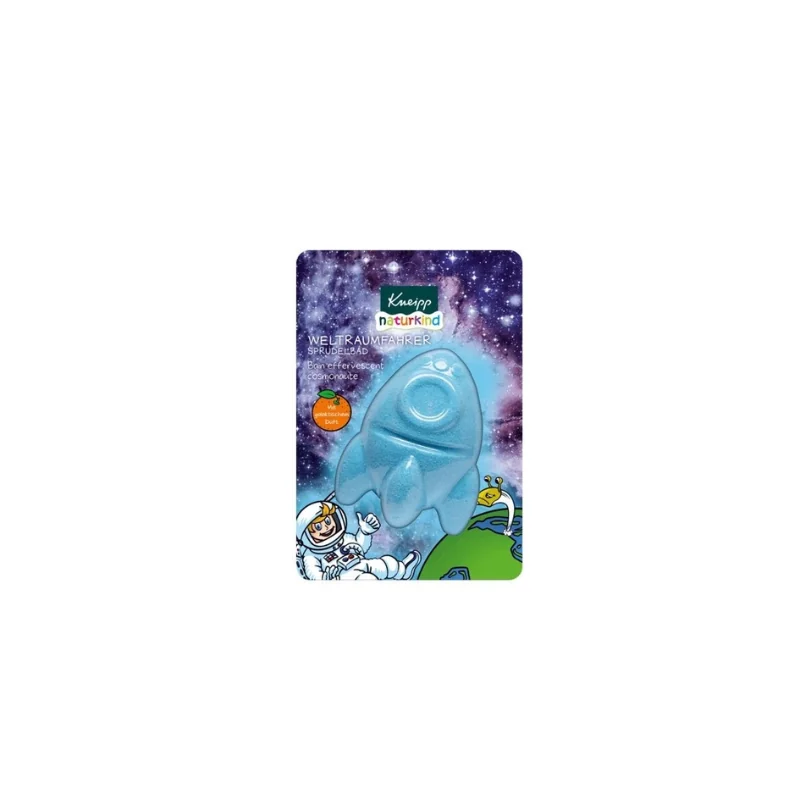 Kneipp Nature Kids Bain Effervescent Cosmonaute Orange 85g