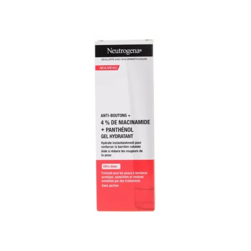 Neutrogena Anti-Boutons + Gel Hydratant Sans Parfum 50 ml