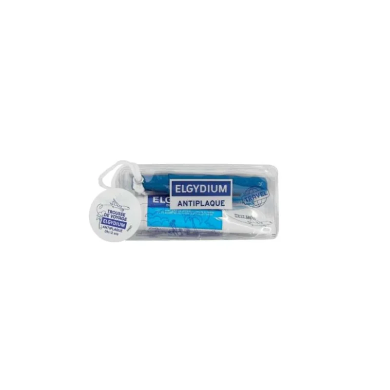 Elgydium Trousse Voyage Adulte (1 BAD + 1 dentifrice anti-plaque 50ml)