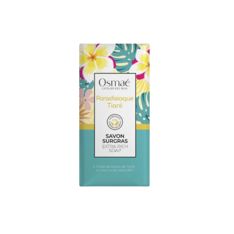Osmaé Savon surgras PARADISIAQUE TIARÉ 100g