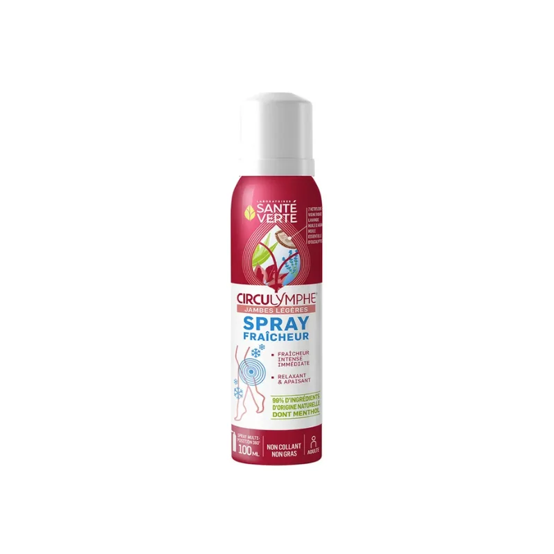 Sante Verte Circulymphe Spray Fraîcheur Jambes Légères 100ml