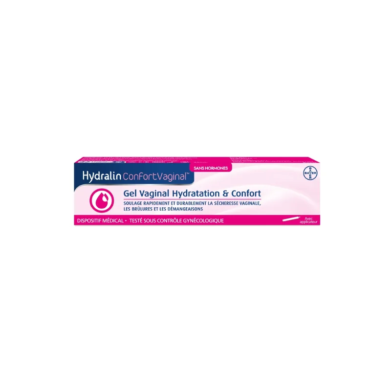Bayer HYDRALIN Gel Vaginal Hydratation et Confort 30ml