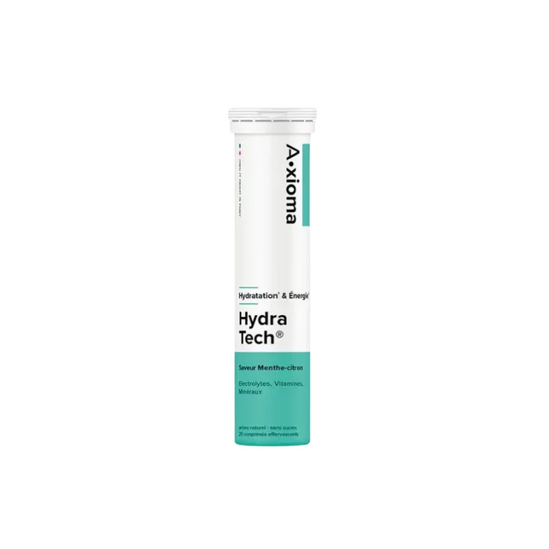 ARAGAN Hydratech menthe-citron 20 comprimés effervescents