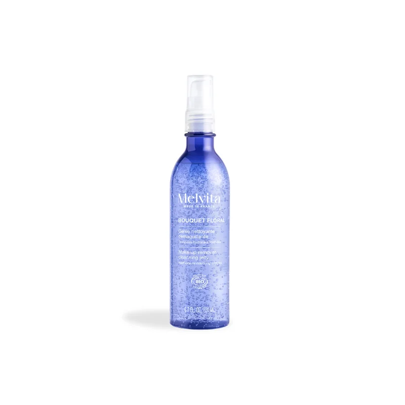 Melvita Bouquet Floral Gelée Nettoyante Démaquillante Bio 200ml