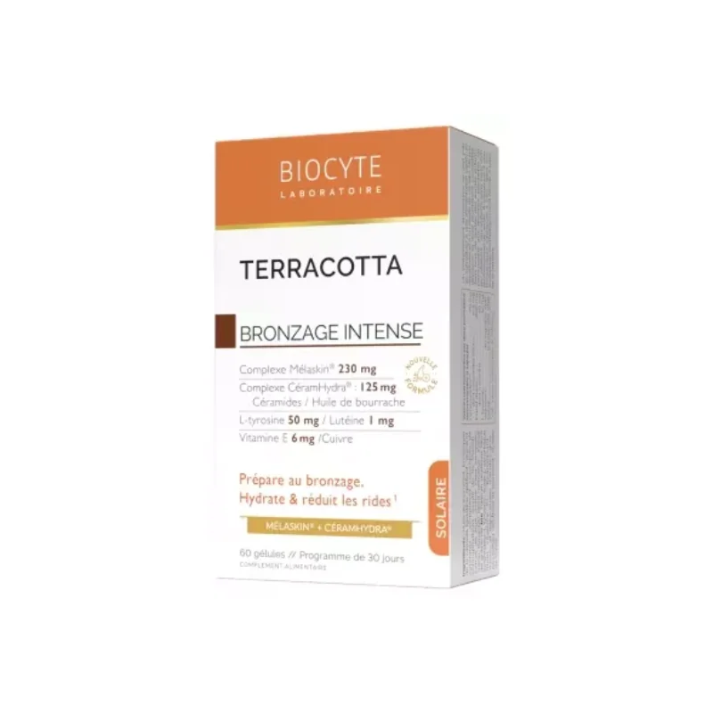 Biocyte Terracotta Bronzage Intense 60 Gélules